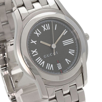 Gucci Round Face Watch SS