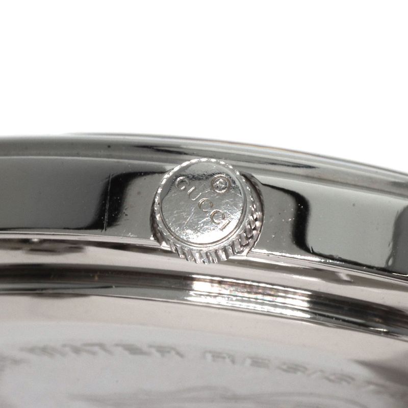 Gucci Round Face Watch SS