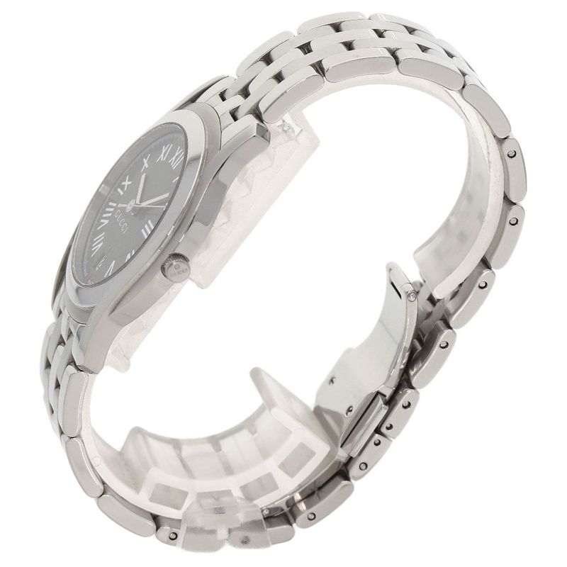Gucci Round Face Watch SS