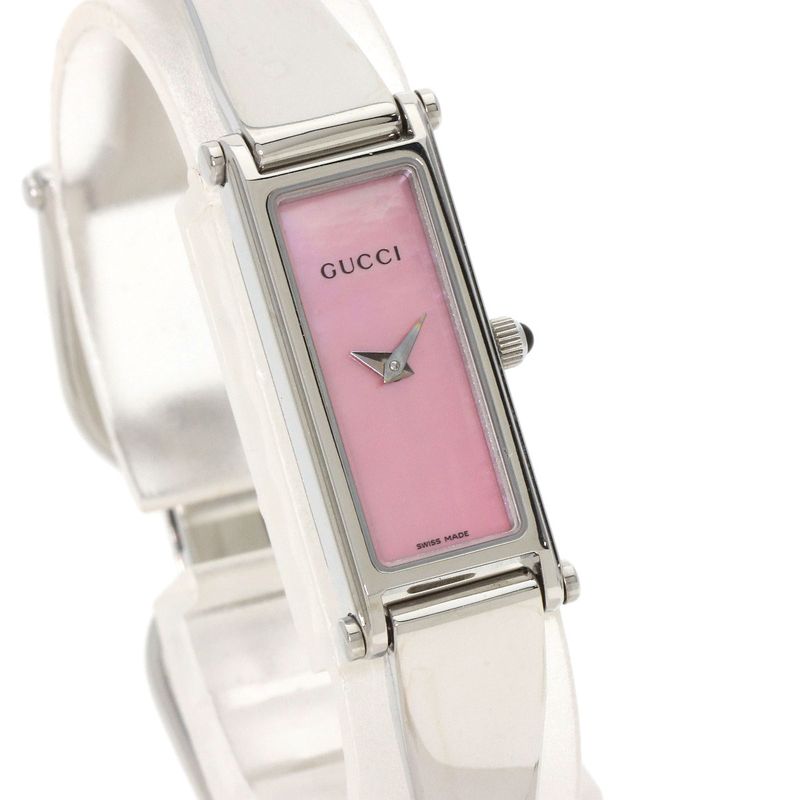 Gucci Square Face Watch SS