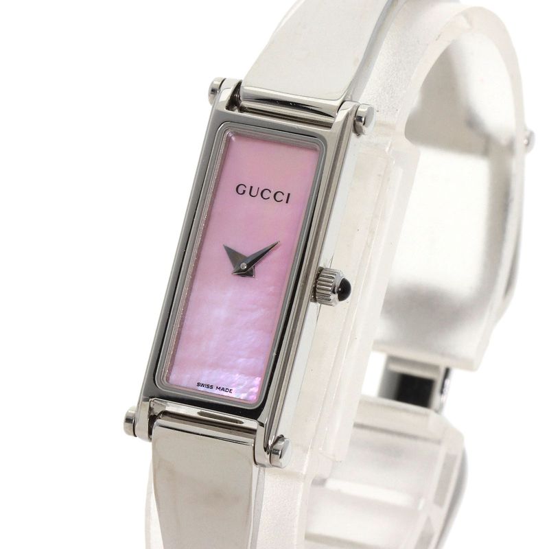 Gucci Square Face Watch SS