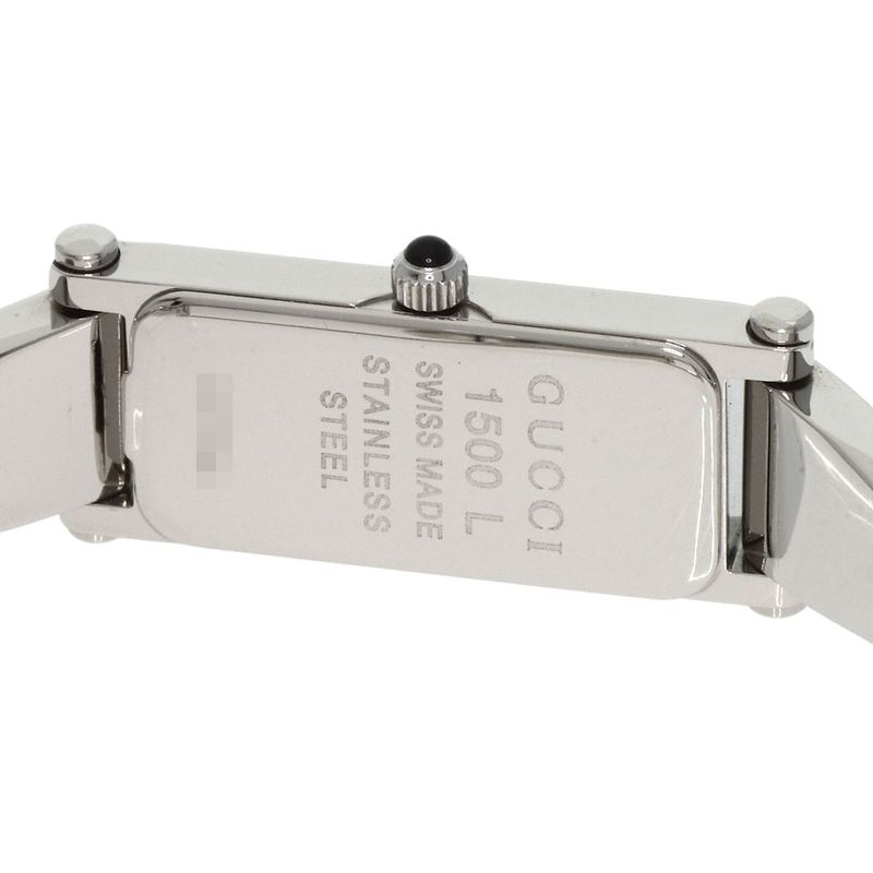 Gucci Square Face Watch SS