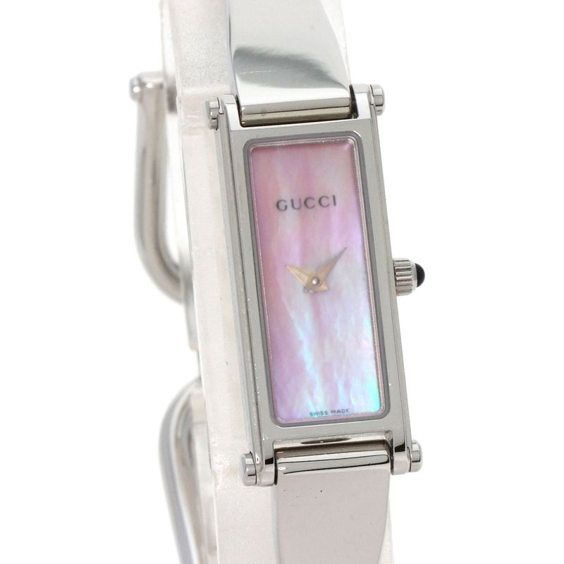 Gucci Square Face Watch SS