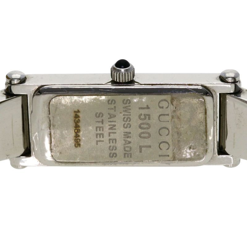 Gucci Square Face Watch SS