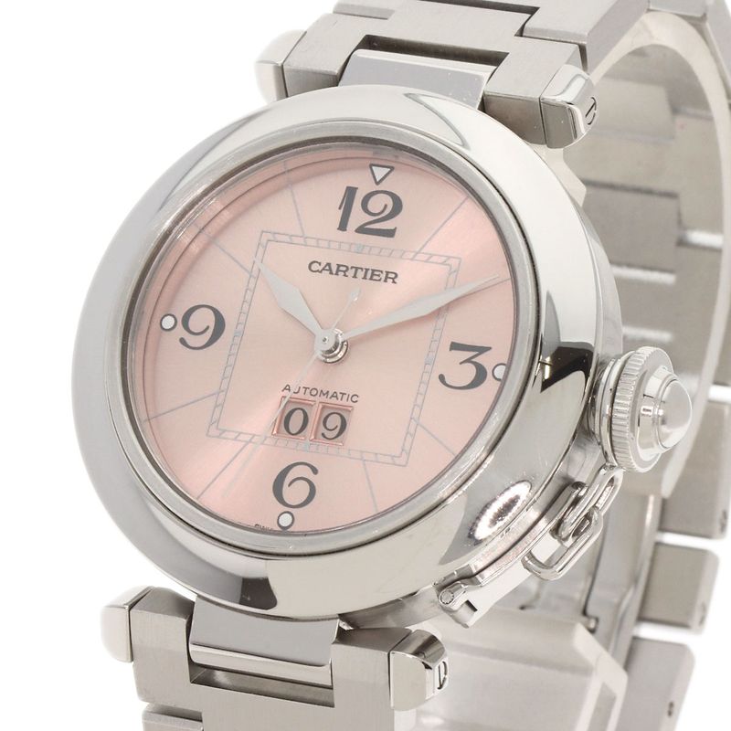 Cartier Pasha C Big Date Watch SS