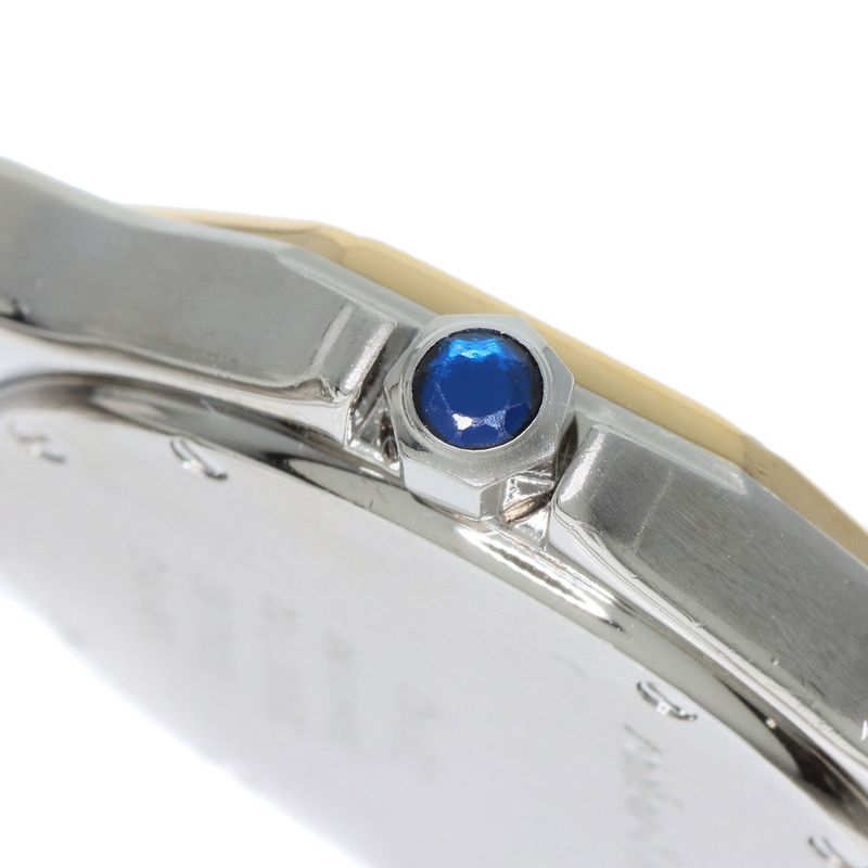 Cartier Santos Octagon LM Watch SS Yellow Gold