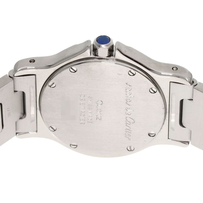 Cartier Santos Octagon LM Watch SS Yellow Gold