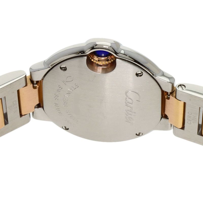 Cartier Ballon Blue Sm Watch SS Pink Gold