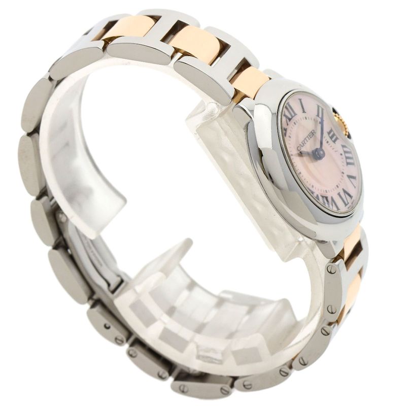 Cartier Ballon Blue Sm Watch SS Pink Gold