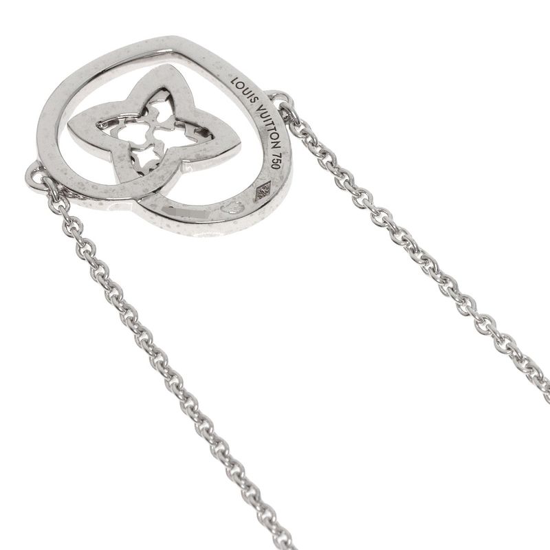 Louis Vuitton Bracelet Cool Heart Diamond Bracelet 18K White Gold