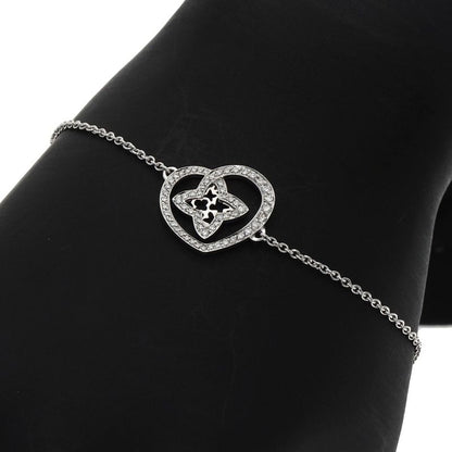 Louis Vuitton Bracelet Cool Heart Diamond Bracelet 18K White Gold