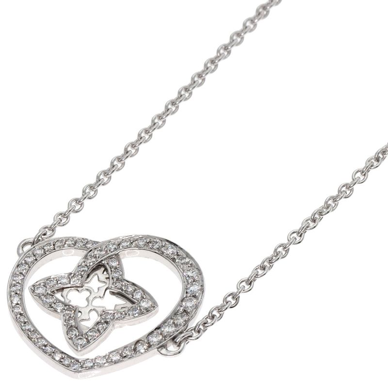 Louis Vuitton Bracelet Cool Heart Diamond Bracelet 18K White Gold
