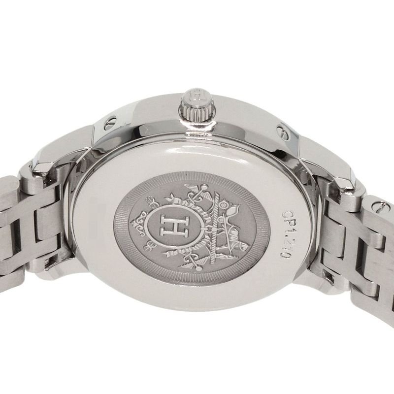 Hermes Clipper Classic Watch SS