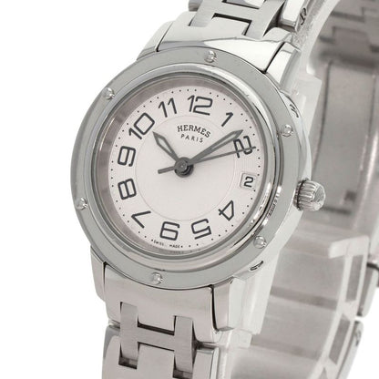 Hermes Clipper Classic Watch SS