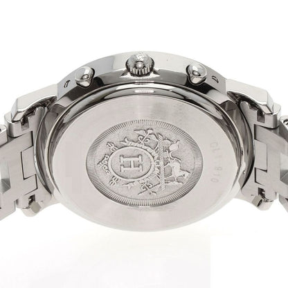 Hermes Clipper Chronograph Watch SS