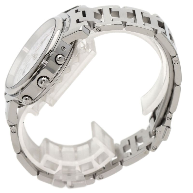 Hermes Clipper Chronograph Watch SS