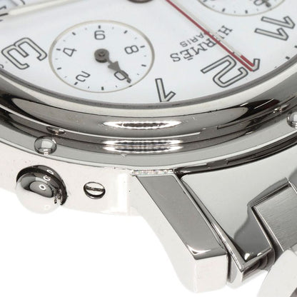 Hermes Clipper Chronograph Watch SS