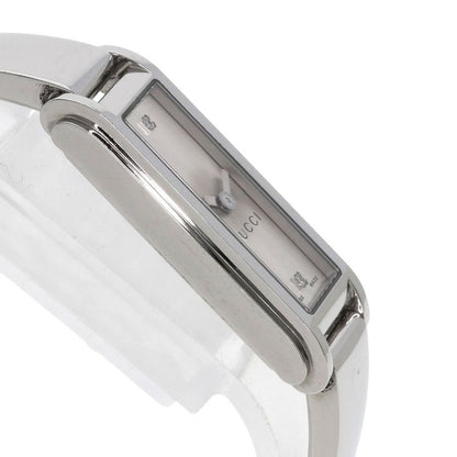 Gucci 109 Square Face Diamond Watch SS