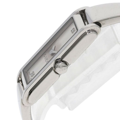 Gucci 109 Square Face Diamond Watch SS
