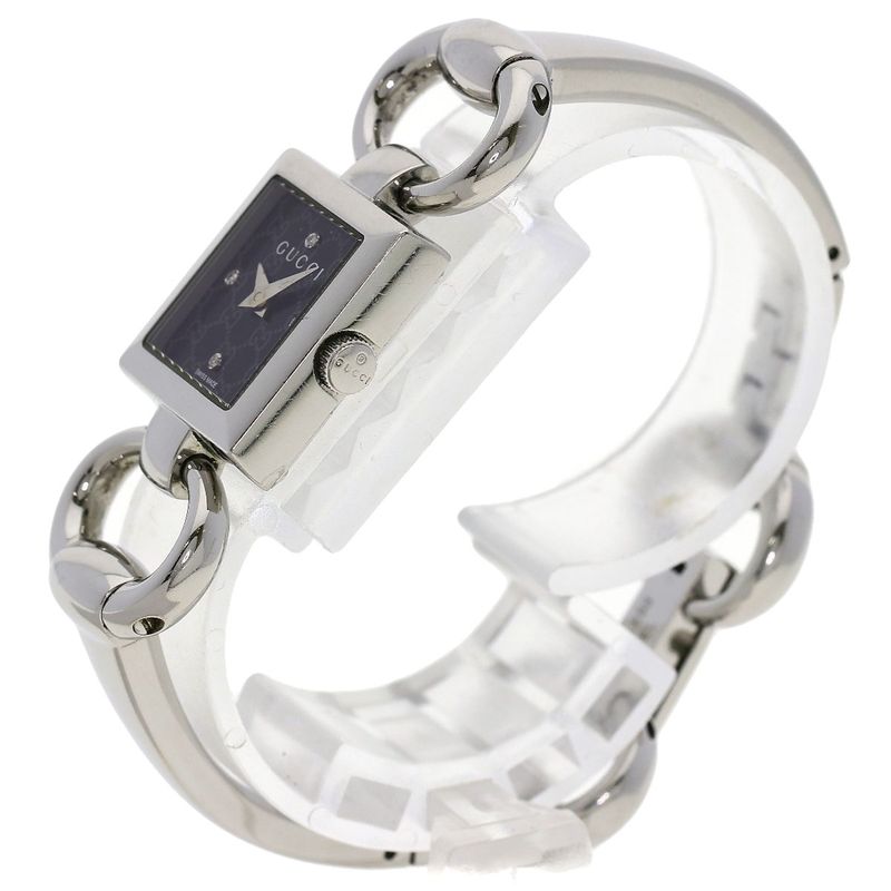 Gucci 120 Tornavoni Diamond Watch SS