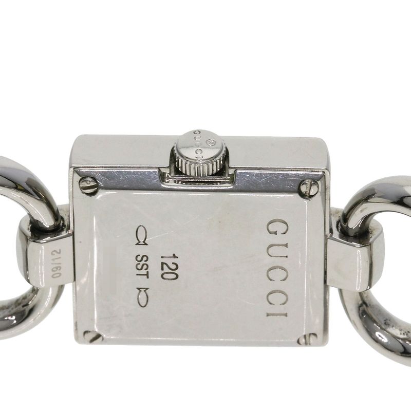 Gucci 120 Tornavoni Diamond Watch SS