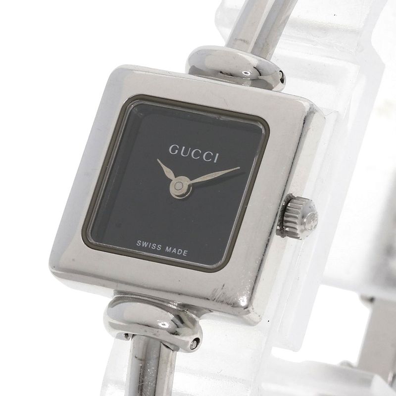 Gucci Square Face Watch SS