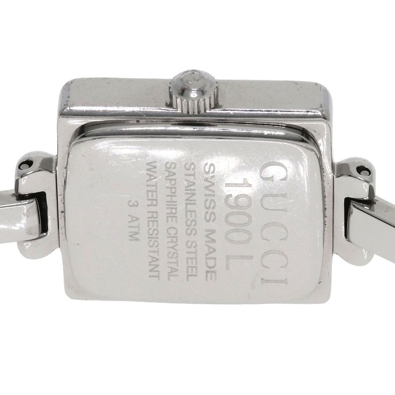 Gucci Square Face Watch SS