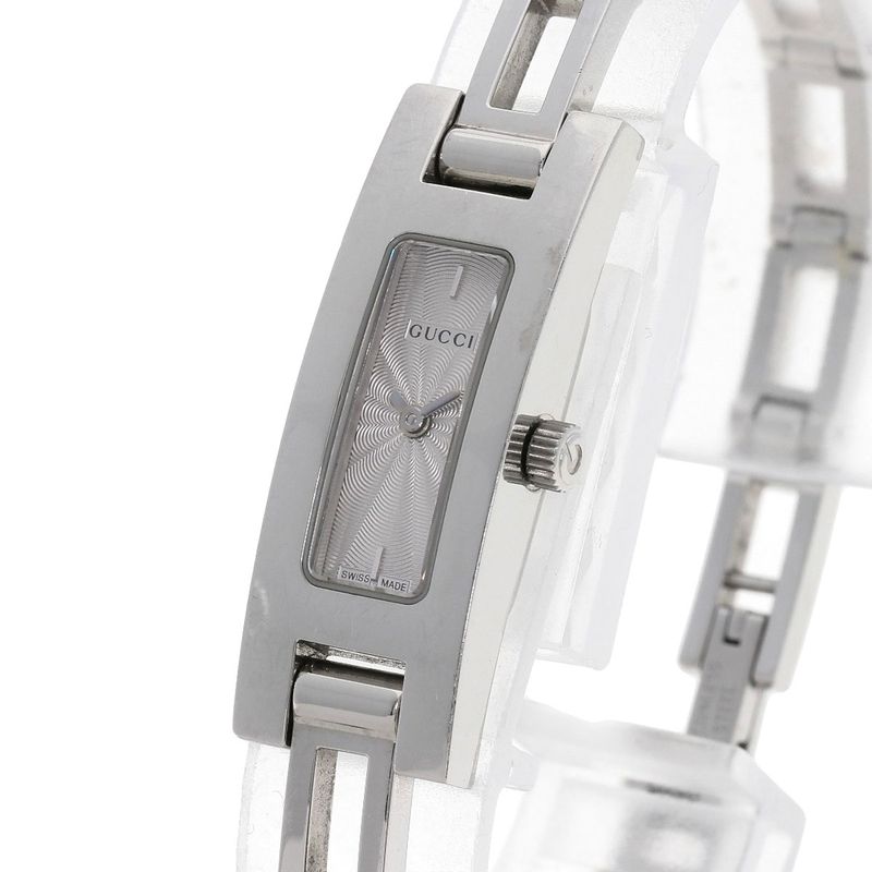 Gucci Square Face Watch SS