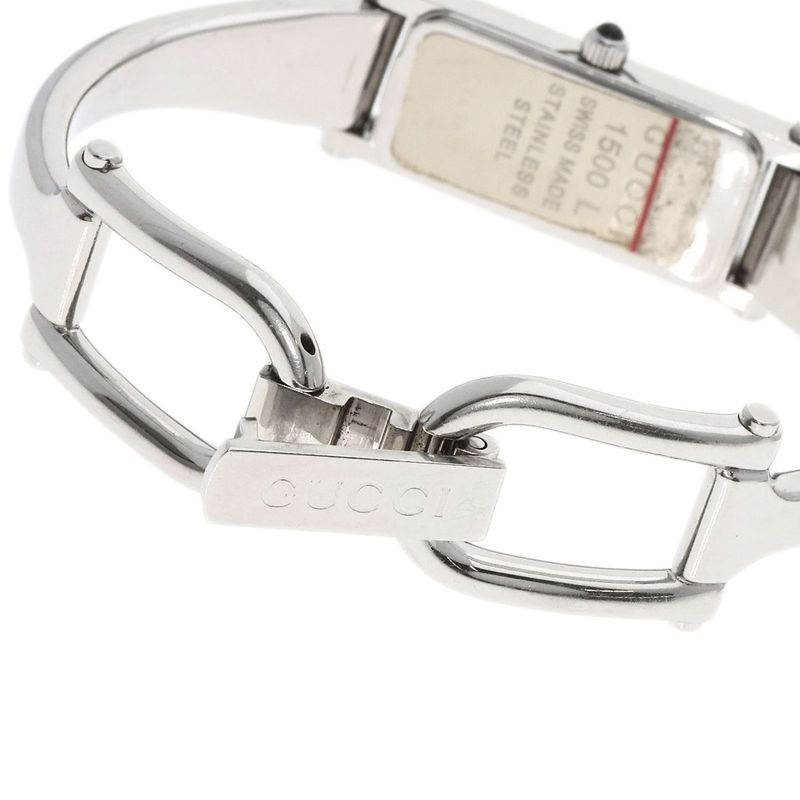 Gucci Square Face Watch SS