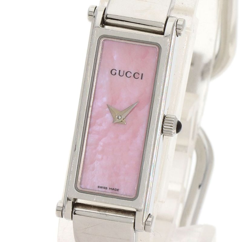 Gucci Square Face Watch SS