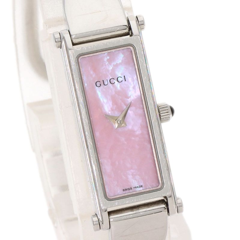 Gucci Square Face Watch SS