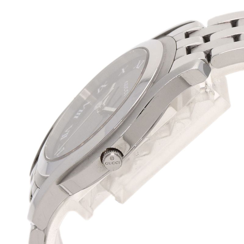 Gucci Round Face Watch SS