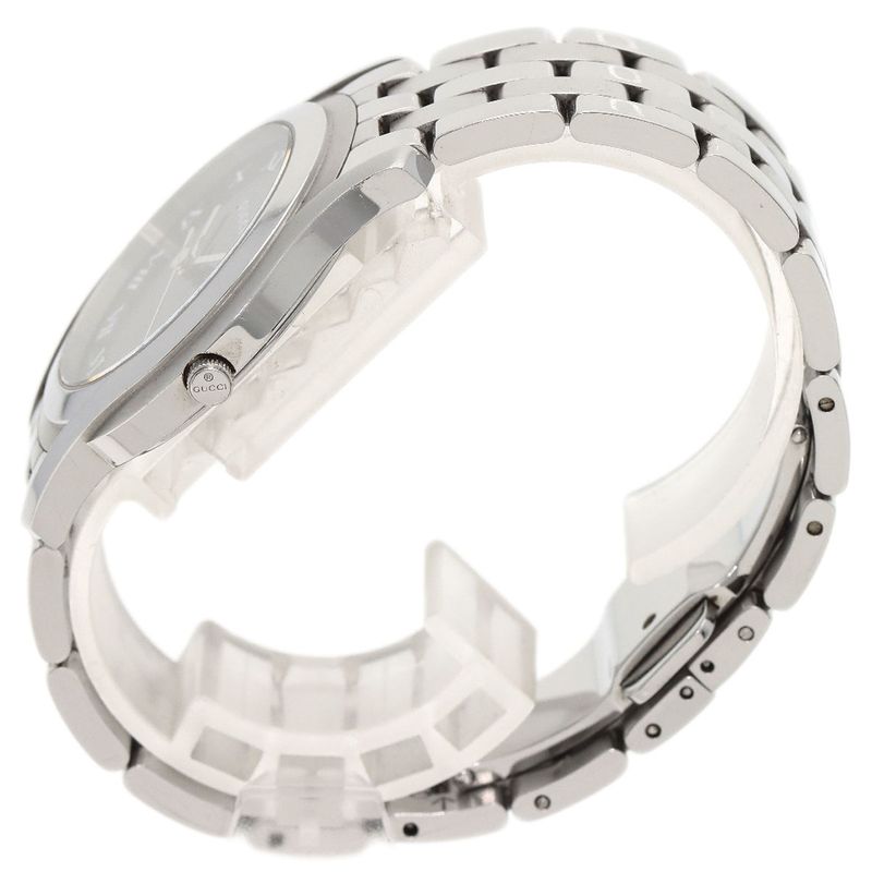 Gucci Round Face Watch SS