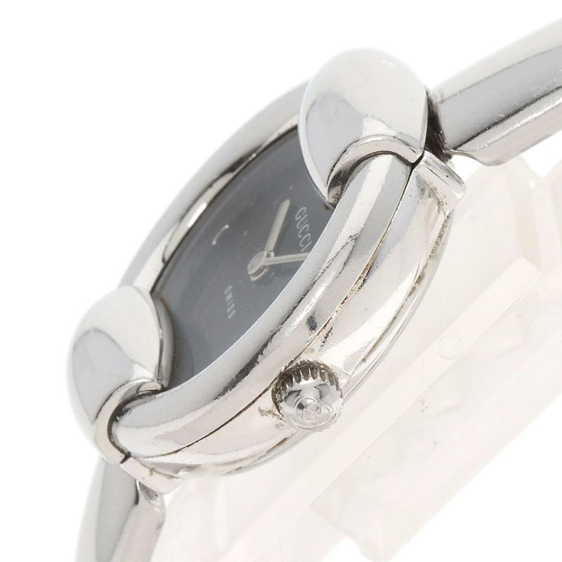 Gucci Round Face Watch SS