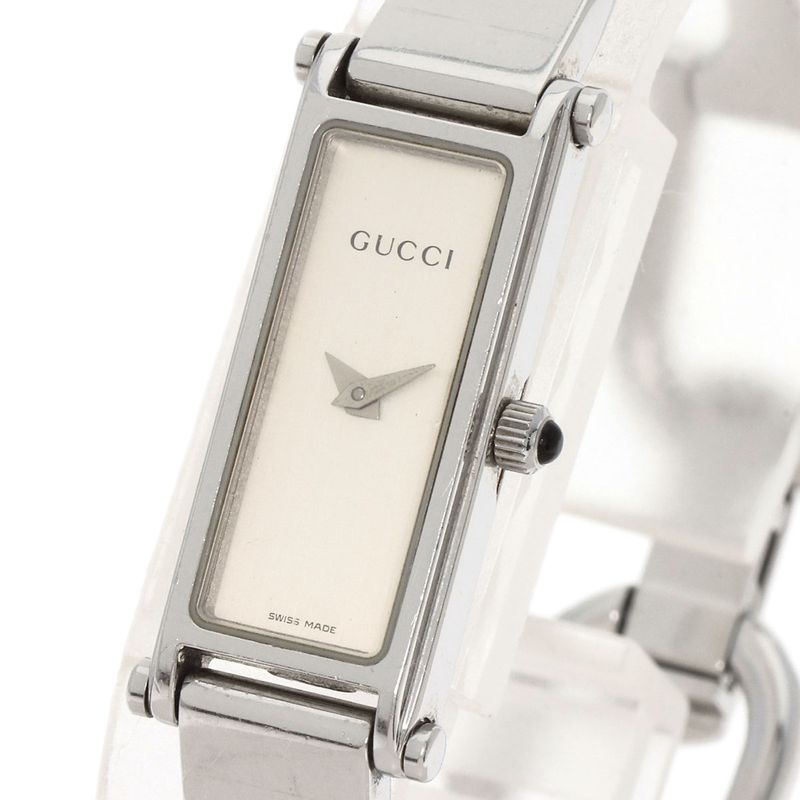 Gucci Square Face Watch SS