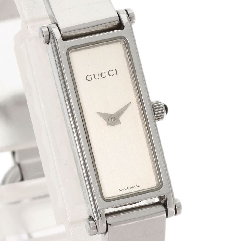 Gucci Square Face Watch SS