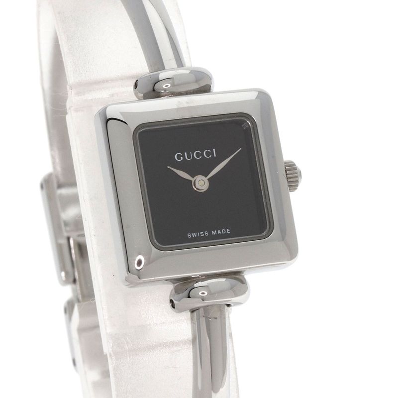 Gucci Square Face Watch SS