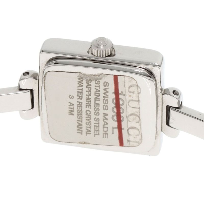 Gucci Square Face Watch SS
