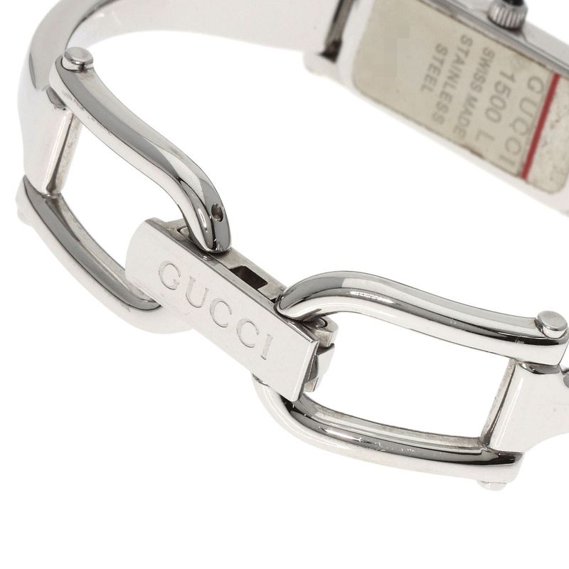 Gucci Square Face Watch SS