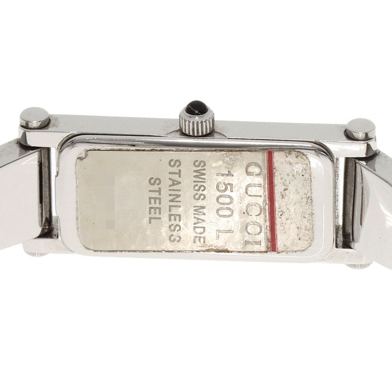 Gucci Square Face Watch SS