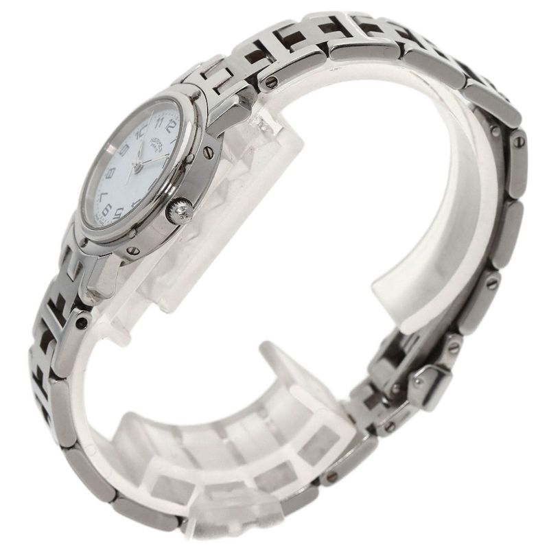 Hermes Clipper Watch SS