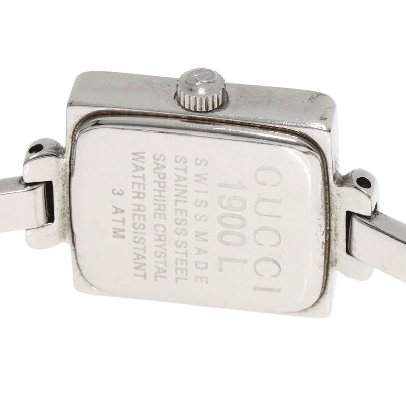 Gucci Square Face Watch SS