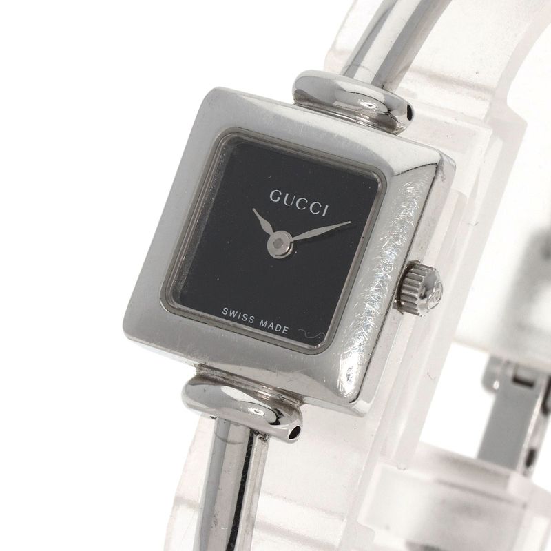 Gucci Square Face Watch SS