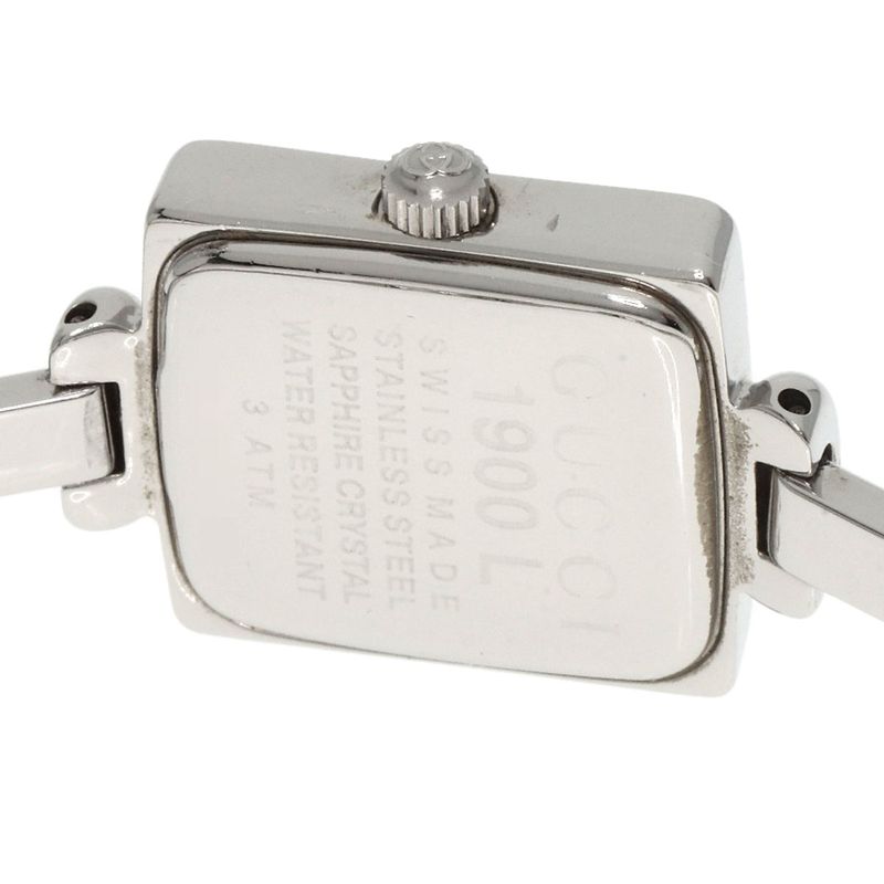 Gucci Square Face Watch SS