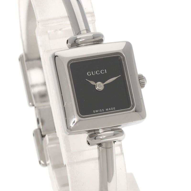 Gucci Square Face Watch SS