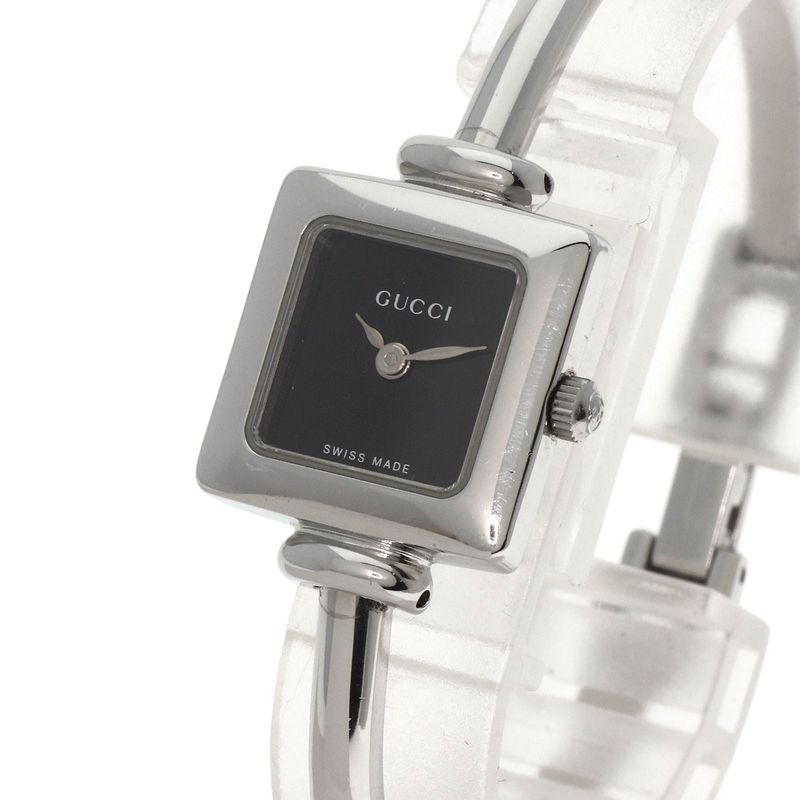 Gucci Square Face Watch SS