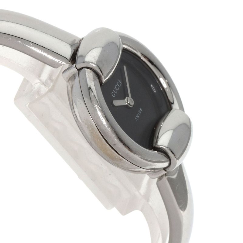 Gucci Round Face Watch SS