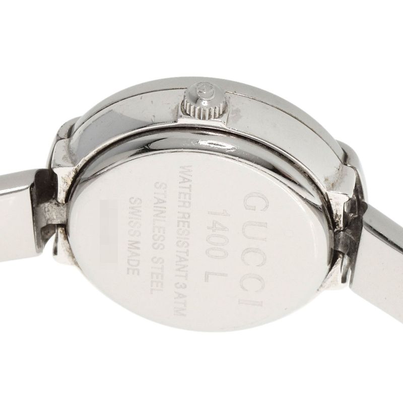 Gucci Round Face Watch SS