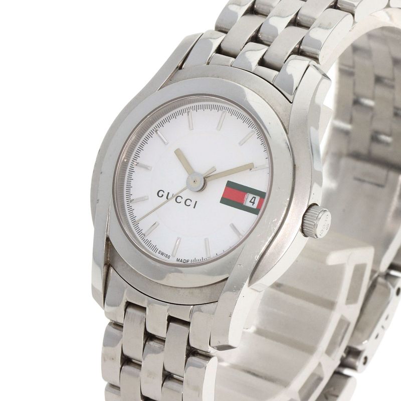 Gucci Round Face Watch SS