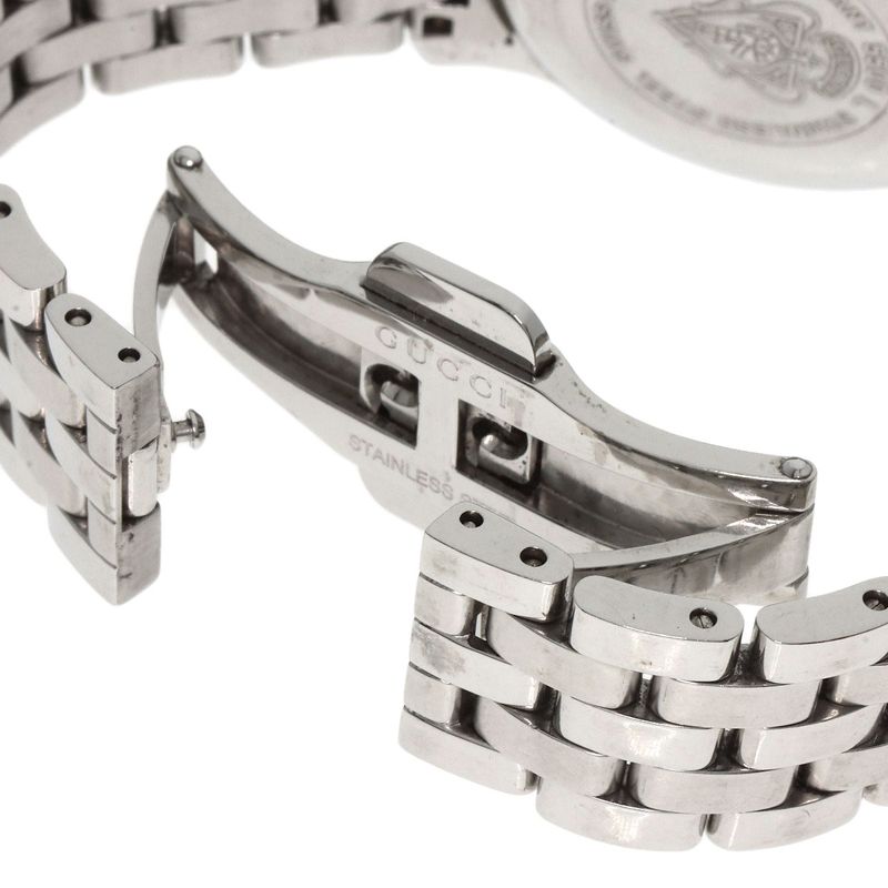 Gucci Round Face Watch SS